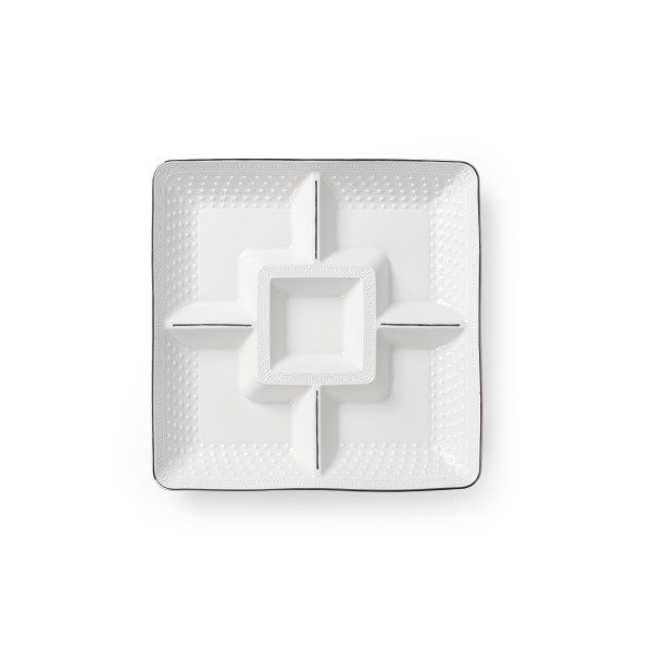 Four sided five grid plate